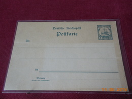 Carte Entier Postal De Kiautschou - Kiautchou