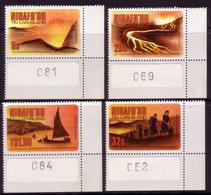 Tonga Niuafoou 1983 MNH Set - Shows Volcano Eruption - Volcanos