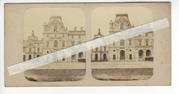 PHOTO STEREO Circa 1850 1860 PARIS LOUVRE TURGOT  /FREE SHIPPING REGISTERED - Stereo-Photographie
