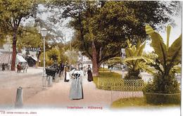 Delcampe - INTERLAKEN → Kutschen Und Passanten Vor Dem Kursaal, Ca.1910 - Interlaken