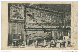 Nordseebad Büsum - Kurhotel Schloss Am Meer - Muschelsaal - Verlag B. Busch Büsum - Bahnpost Gel. 1925 - Büsum