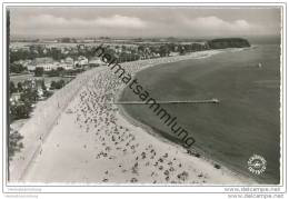 Travemünde - Luftaufnahme - Foto-AK 50er Jahre - Luebeck-Travemuende