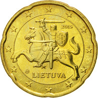 Monnaie, Lithuania, 20 Euro Cent, 2015, SPL, Laiton - Lithuania