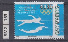 SAN MARINO  2008	Olimpiadi  0,85 Nuovo - Used Stamps