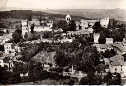 63 En Avion Au-Dessus De .....Environs De St-Germain-Lembron  CHALUS Et Son Vieux Château - Saint Germain Lembron