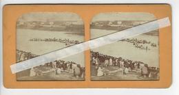 PHOTO STEREO Circa 1860 1870 PARIS ET ENVIRONS SEINE REGATES /FREE SHIPPING REGISTERED - Stereoscopic