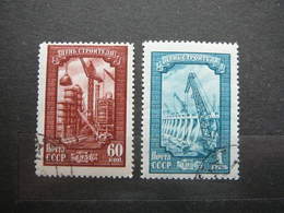 Builders' Day # Russia USSR Sowjetunion # 1956 Used # Mi. 1892/3 - Used Stamps