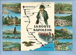 Route Napoléon 2scans Grenoble Château De Vizille Laffrey Lac Du Sautet Gap Digne Castellane Cannes 1960 - Other