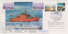 AAT 1989 Aurora Australis Launched 18/9/1989 Cover Ca Newcvastle 18 SEP 1989 (F7393) - Covers & Documents
