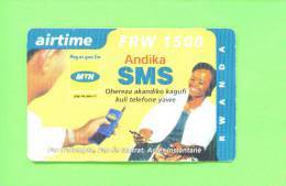 RWANDA - Remote Phonecard As Scan - Ruanda