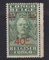 Belgisch Congo 1931 Henry Morton Stanley Opdruk 40c Op 35c ** Mnh (40125C) - Ongebruikt