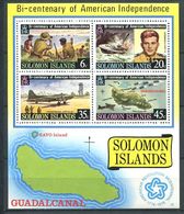 237 SALOMON 1976 - Yvert BF 5 - Debarquement Garde Cote Kennedy ... - Neuf **(MNH) Sans Trace De Charniere - Salomonseilanden (...-1978)