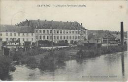 Delcampe - Stavelot.  -   L'Hospice Ferdinand Nicolay   -   1906   Naar   Bruxelles - Stavelot