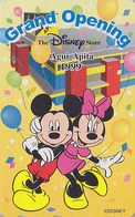 Télécarte NEUVE Japon / 110-206894 - DISNEY STORE GO - MICKEY MINNIE Balloon - AGUI 1999 MINT Japan Phonecard / 3000 Ex - Disney