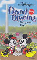 Télécarte NEUVE Japon / 110-208941 - DISNEY STORE GO - KORIYAMA 1999 - MICKEY & MINNIE - Japan MINT Phonecard / 3000 Ex - Disney