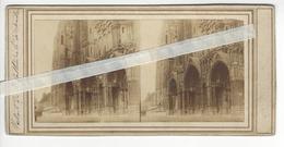 PHOTO STEREO CHARTRES CIRCA 1855 /FREE SHIPPING REGISTERED - Stereoscopio