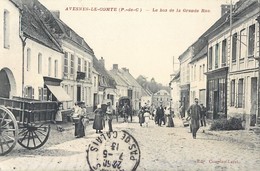 AVESNES-LE-COMTE BAS DE LA GRANDE RUE  62 - Avesnes Le Comte