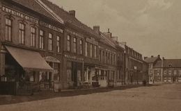 Quiévrain Place De La Gare (Cafés - Restaurants - Brasserie Du Commerce) - Quievrain