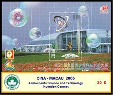 2006 - CINA - MACAU - Adolescents Science And Technology  Invention Contest - Blocs-feuillets