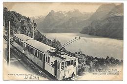 SUISSE - Elektr. Bahn Brunnen Morschach - Train - Morschach