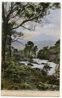 MOEL SIABOD AND THE RIVER LLUGWY, NORTH WALES (ABRAHAM'S SERIES) / ADDRESS - BIRMINGHAM, NORTHFIELD (GARLAND) - Caernarvonshire