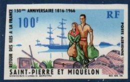 SPM - Sesquicentenaire Du Retour Des îles à La France Non Dentelé NeufLUXE - Imperforates, Proofs & Errors