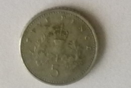 5 PENCE,1990 - Verzamelingen