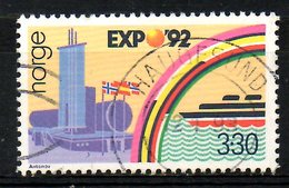 NORVEGE. N°1051 Oblitéré De 1992. Expo'92. - 1992 – Séville (Espagne)