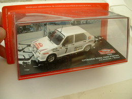 CITROËN VISA 1000 PISTES - RALLYE DE MONTE CARLO 1985 - ANDRUET / BICHE - ALTAYA IXO - 1/43éme - Ixo