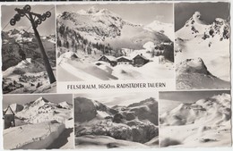 FELSERALM, 1650 M. RADSTADTER TAUERN, Austria, 1958 Used Real Photo Postcard [21767] - Radstadt