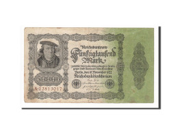 Billet, Allemagne, 50,000 Mark, 1922, 1922-11-19, KM:79, TB - 50.000 Mark