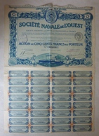 Société Navale De L'ouest - Schiffahrt