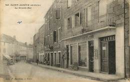 Delcampe - 07 Saint Agreve - Grande Rue - Saint Agrève