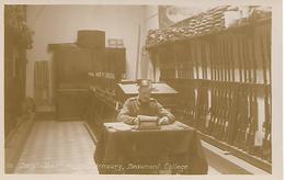 Real Photo Postcard, Beaumont College, Armoury, Guns, Rifles, Soldier, C1914 - Windsor