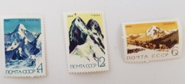 RUSSIE- Ex URSS Alpinisme - Montagne - Escalade, Yvert 2899/2901 Neufs Adherences - Autres & Non Classés