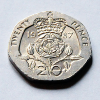 Gran Bretaña - 20 Pence - 1987 - 20 Pence