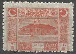 Turkey - 1922  Parliament House 20pa MH *     Mi 789  Sc AS100 - Ungebraucht