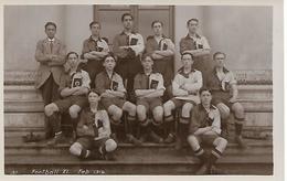 Real Photo Postcard, Beaumont College, Old Windsor Berkshire, Jesuit Public School, Football Team 1914. - Windsor