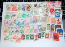 Taiwan -  63 Stamps Used  - Mixed Quality - Lots & Kiloware (mixtures) - Max. 999 Stamps