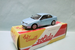 Solido / Hachette - ALFA ROMEO 156 1998 Bleu Clair BO 1/43 - Solido