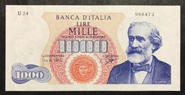 1000 Lire Verdi I° Tipo 14 01 1964 Raro Spl/sup Naturale LOTTO 2269 - 10.000 Lire