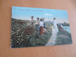 CPA Chine China  Chinese Children In The Country - Chine