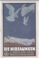 Die Nibelungen, Kriemhildens Traum, Mitgestempelte Vignette Dachstein - Kutzer, Ernst