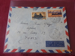 Lettre De Nouvelle-Caledonie A Destination De Tunis De 1951 - Cartas & Documentos