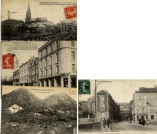 Delcampe - Dépt 08 - MÉZIÈRES - Lot De 4 Cartes Postales Anciennes Animées - (Charleville-Mézières) - Charleville