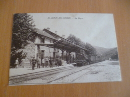 CPA 30 Gard Saint Jean Du Gard La Gare  BE - Saint-Jean-du-Gard