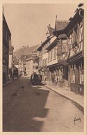 Cp , 68 , RIBEAUVILLÉ , Grande Rue Et Château St-Ulrich - Ribeauvillé