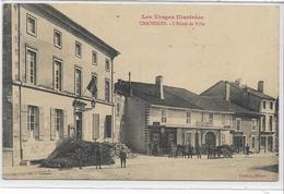 88 CHATENOIS . L'Hôtel De Ville Et Son Drapeau , édit : Couchot , écrite En 1912 , état Extra - Chatenois