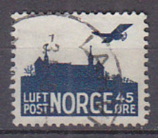 Q8102 - NORWAY NORVEGE Aerienne Yv N°2 - Usados