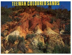 (400) Australia - (with Stamp At Back Of Postcard) QLD - Teewah Coloured Sands (1960's) - Sunshine Coast